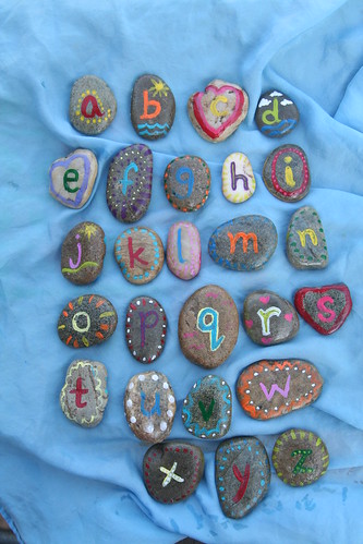 Mama-made Alphabet Stones