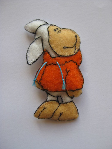Jolly Sheep Brooch by ONE by one
