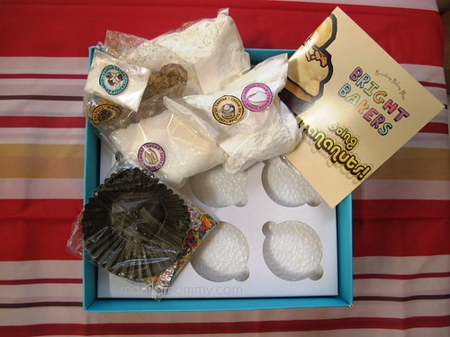 bright bakers cupcake kit
