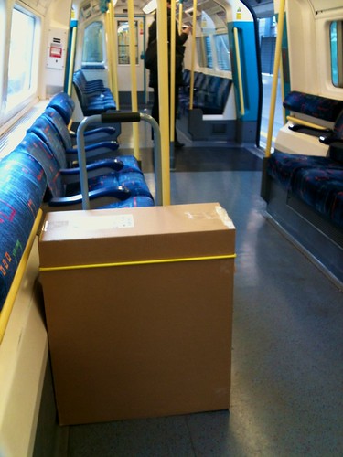 Empty Box on a Nearly Empty Tube