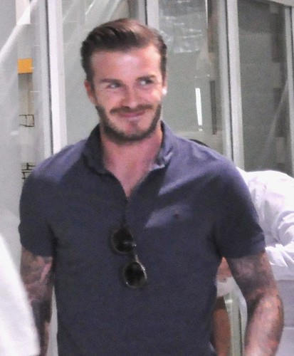 David Beckham in Manila