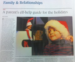 Globe and Mail - Elf on Shelf