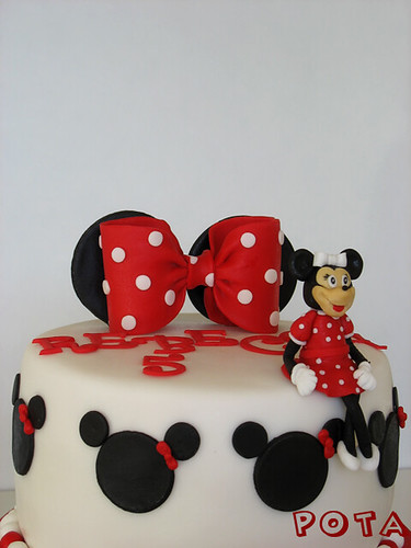 gâteau minnie mouse cake minnie mouse