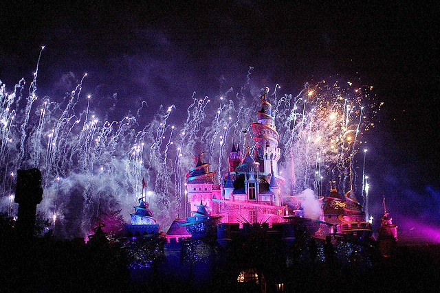 Hong Kong Disneyland - fireworks