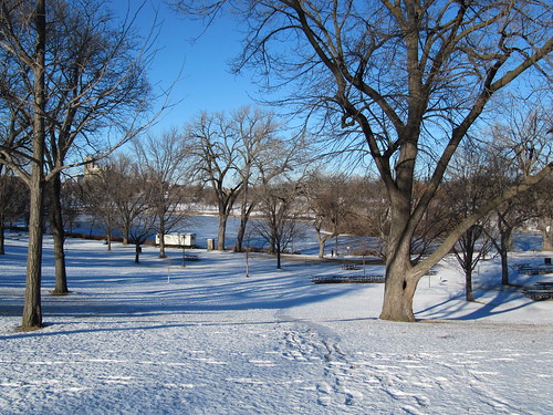 Powderhorn Park from 35th St E & 11th Ave S