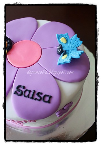Flower Cake for Salsa