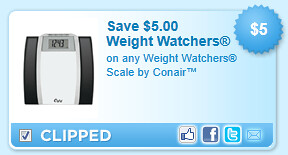 Weight Watchers Scale By Conair Coupon
