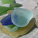 Beach glass from Gloucester, MA
