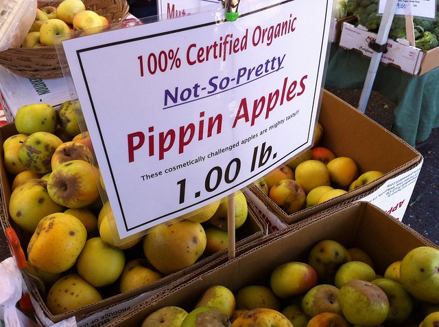 "Cosmetically Challenged" Pippin Apples