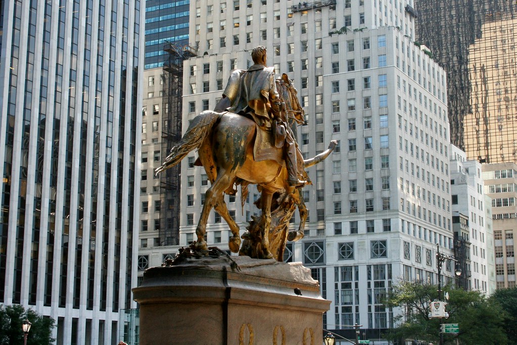 William Tecumseh Sherman Monument In NYC