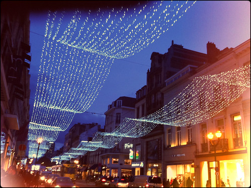 Brussels Christmas lights by *elvps