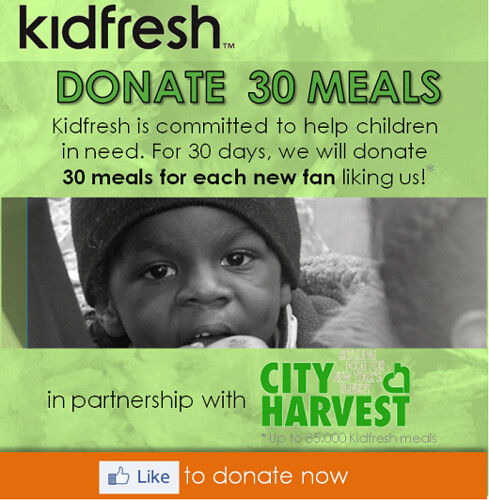 Help City Harvest and Kidfresh Fight Hunger In NYC!