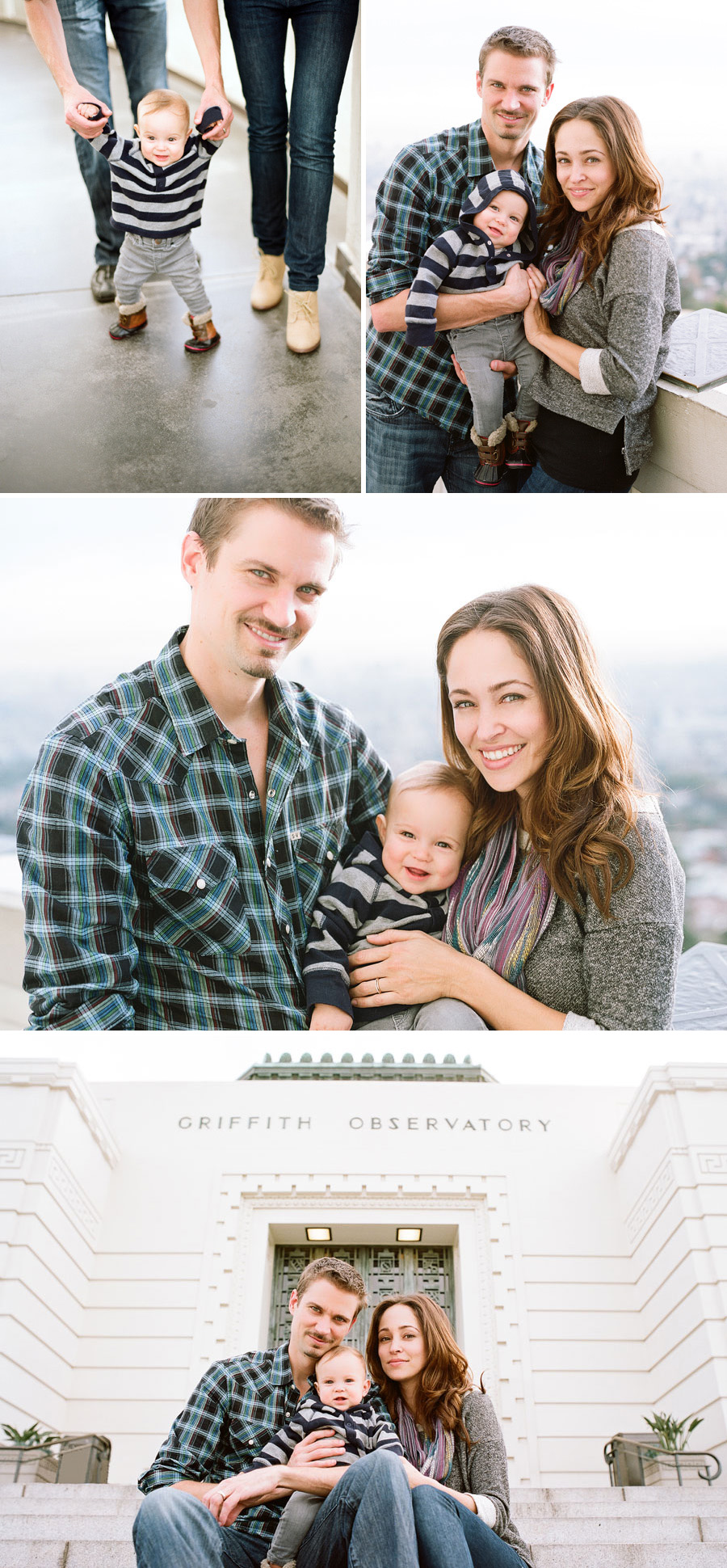 Autumn Resser and Jesse Warren Family Photos at Griffith Observatory 0009