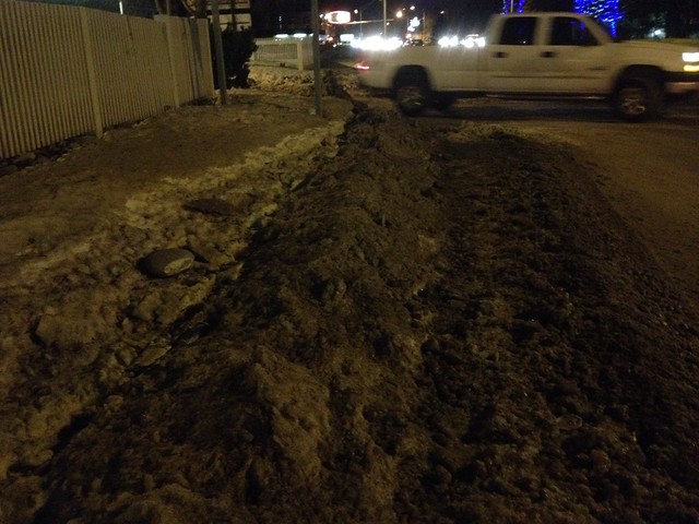 How Anchorage makes its sidewalks unwalkable in winter