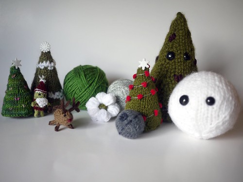 knitted christmas