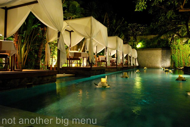 The Elysian, Bali - Pool in the evening