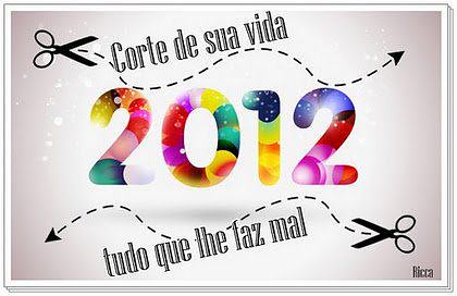 Feliz 2012.... by Pura Ideia Etiquetas de Tecido e Afins