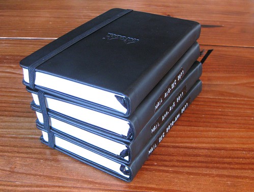 4 Rhodia Webbies: correspondence journals for 2011
