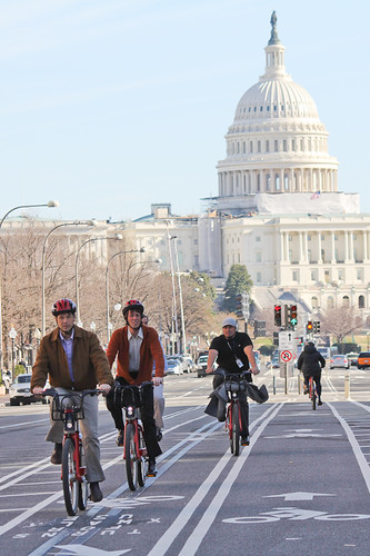 january biking in DC