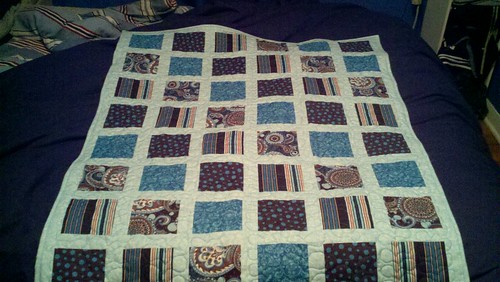 January 10th - finished quilt.