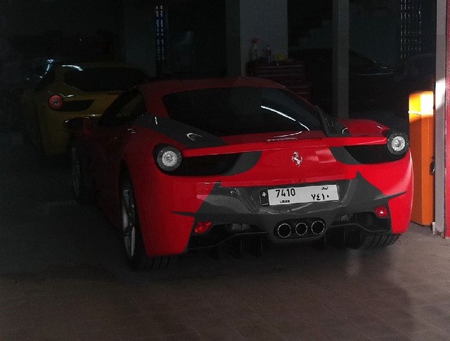 As we're all waiting for the incoming 458 Italia Scuderia or stradale