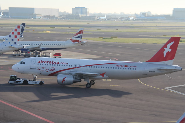 Air Arabia Maroc A320 in Amsterdam