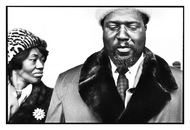 Thelonious Monk and his wife Nellie