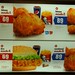 KFC เมนู Kentucky Fried Chicken Jan 2012