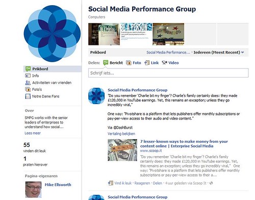 Social Media Performance Group by totemtoeren