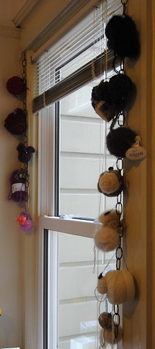 Window Yarn Hangings