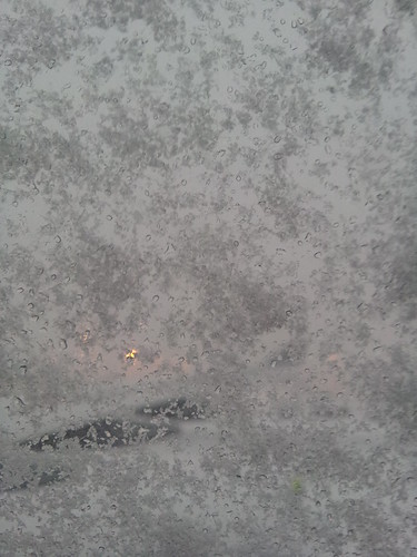 Snow on the window