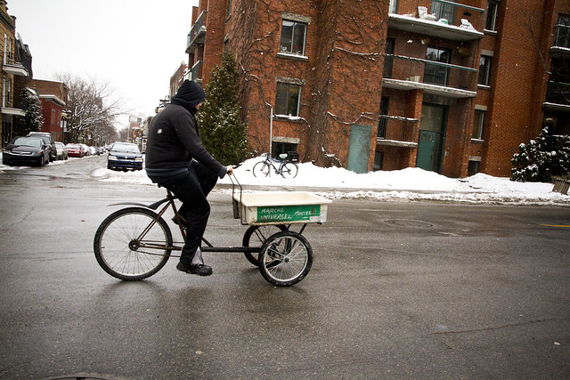 Montreal Cargo Bike Delivery