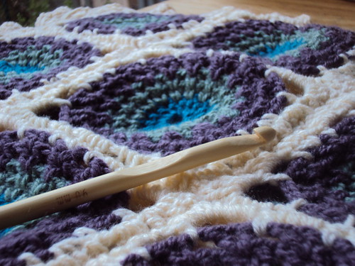 Mantas de bebé tejidas a crochet/ Crocheted baby blankets