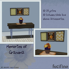 Fucifino.Memories of Grandma for Moody Mondays
