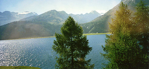 aa Lake Silvaplana, Switzerland 18 8 96. by dvorahuk