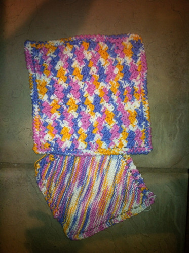 Knit and Crochet Washclothes