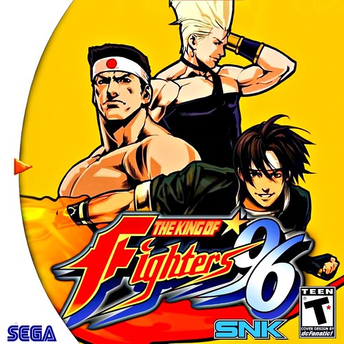 The King Of Fighters 96 Custom (HQ) Front White by dcFanatic34