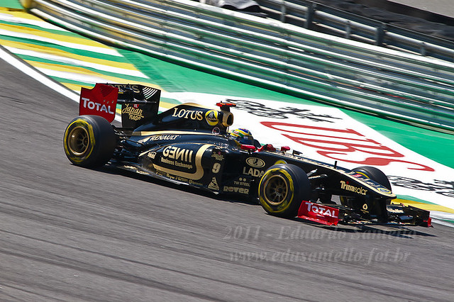 Bruno Senna Lotus Renault GP Grande Premio Petrobras do Brasil de Formula
