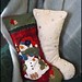 Recycled Stocking Pillows