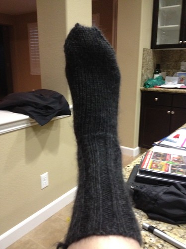 A sock is born!