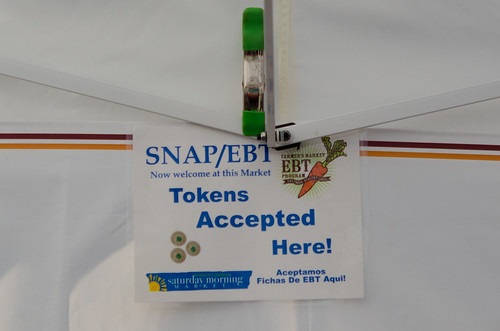 Saturday Morning Market accepts Food Stamps EBT