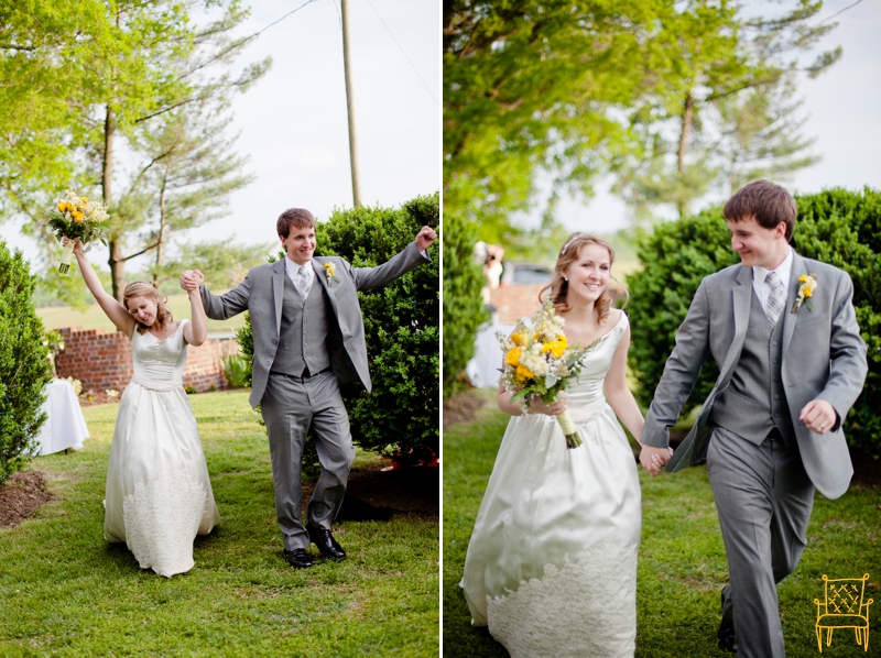 gray and yellow outdoor vintage wedding_068