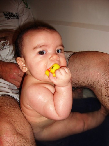 Bath Time with Daddy