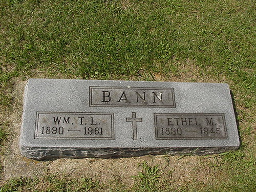 William and Ethel (Wicker) Bann