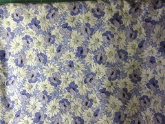 Kokka Trefle Japanese Purple Floral Cotton