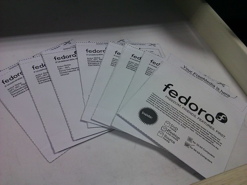 Fedora free-media ready to ship by Ankur Sinha: FranciscoD