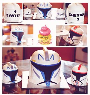Clone Trooper Cake by Cake Maniac