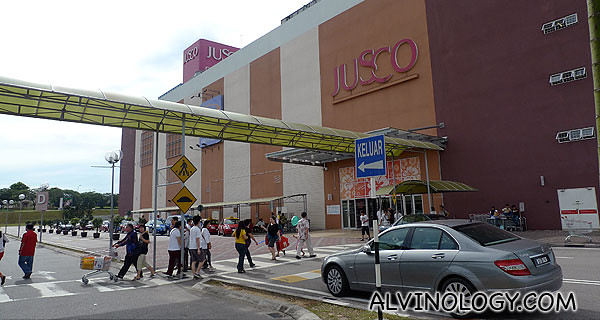 Shopping at Jusco