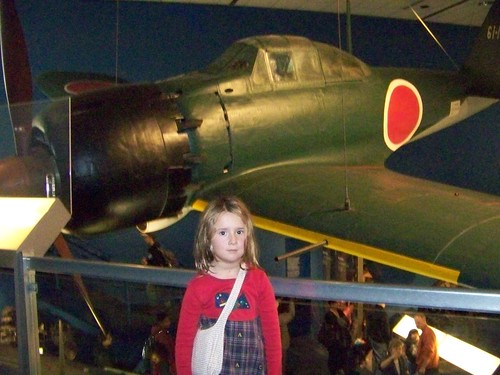 C7 with Japanese WWII fighter