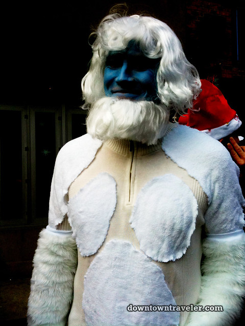 SantaCon NY 2011 East Village Abominable Snowman